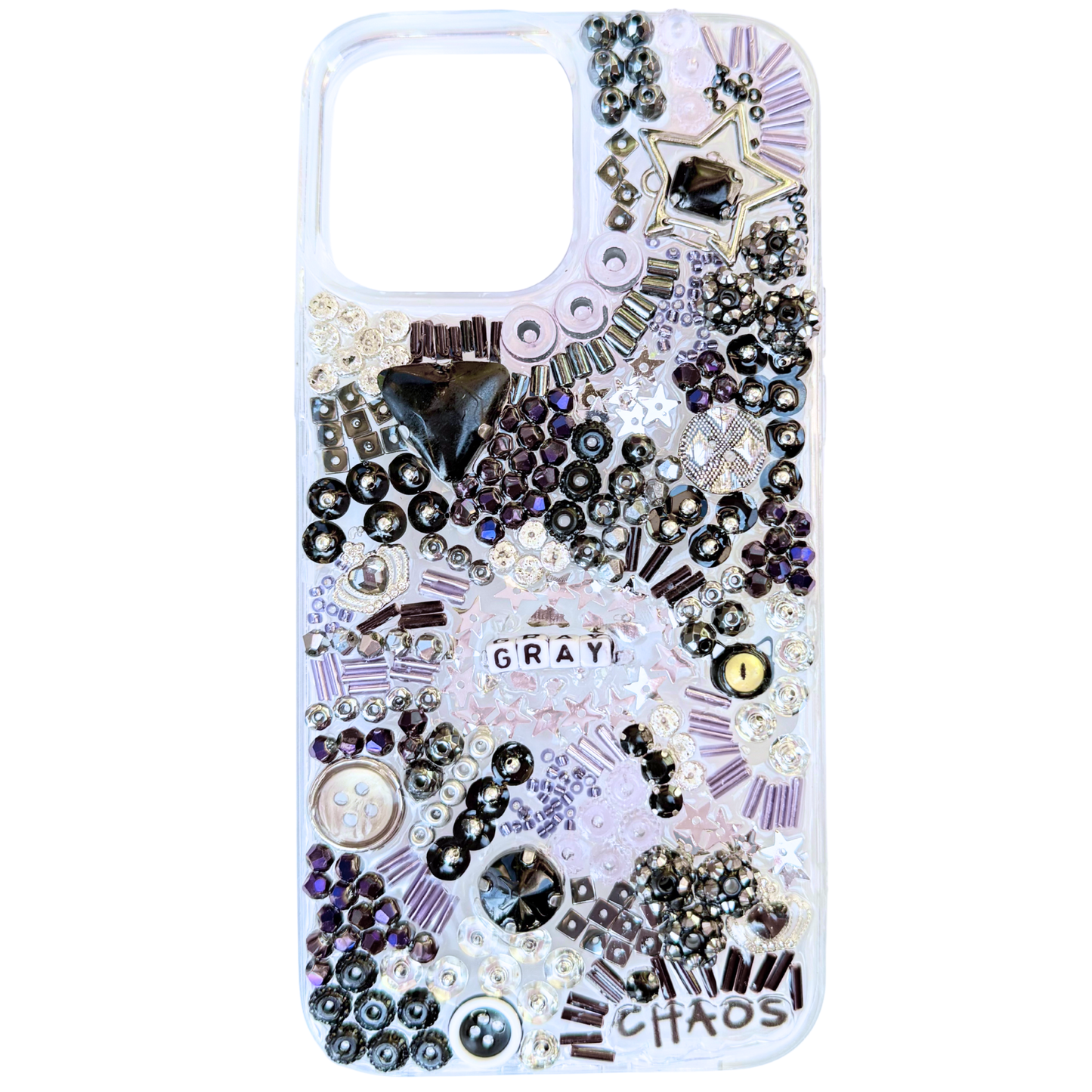 Custom Beaded Case w/ Charms