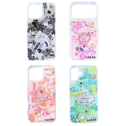 Custom Beaded Case w/ Charms