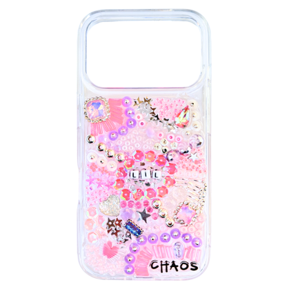 Custom Beaded Case w/ Charms