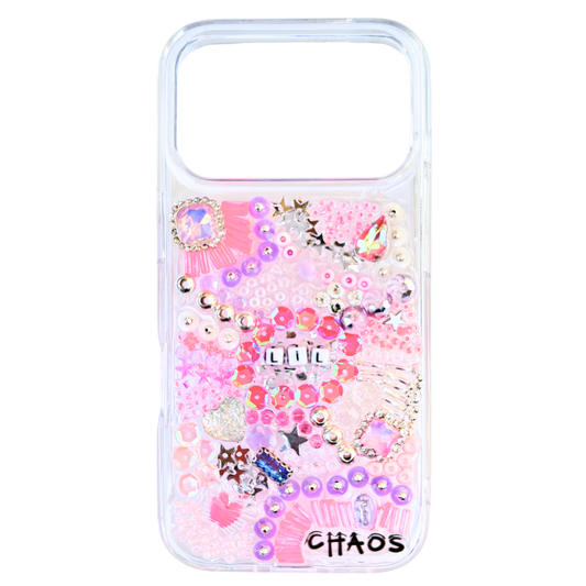 Custom Beaded Case w/ Charms