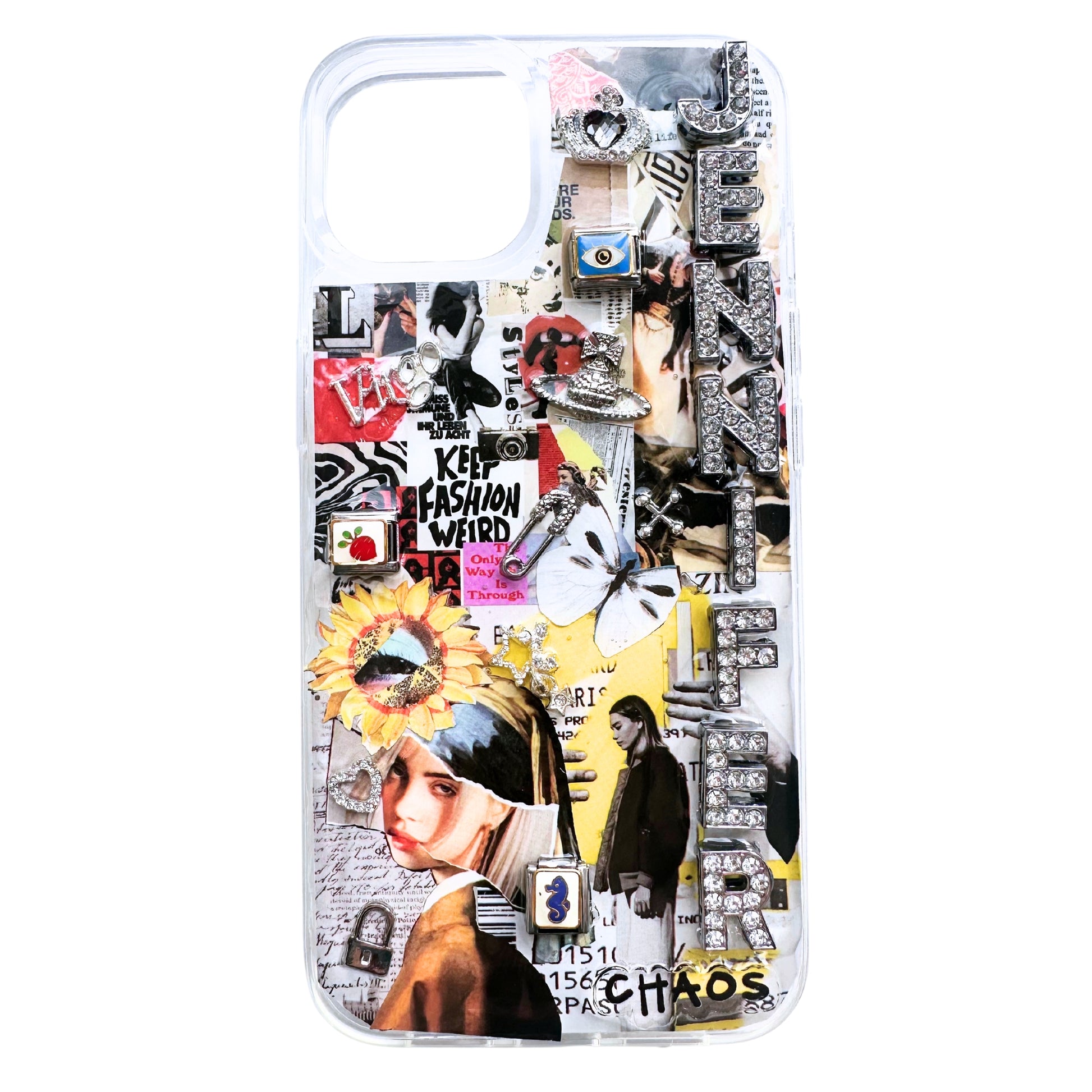 Example of Chaos Cases custom collage phone cases on iPhone